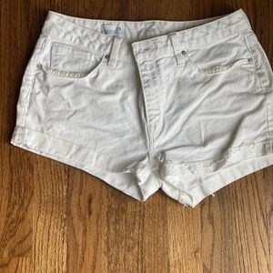 Gap white denim shirt size 6